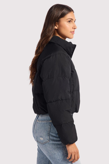Peak Puffer Jacket | Black