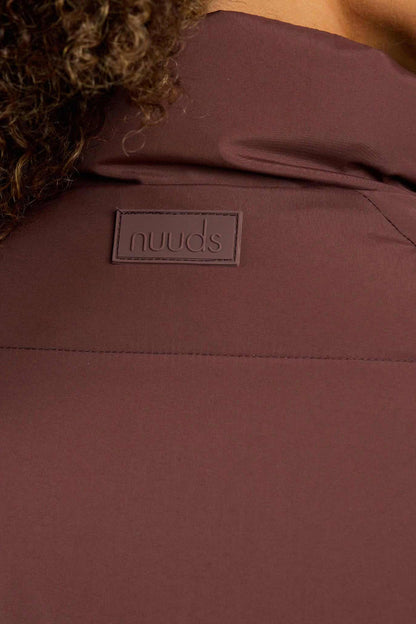 Peak Puffer Jacket | Coffee