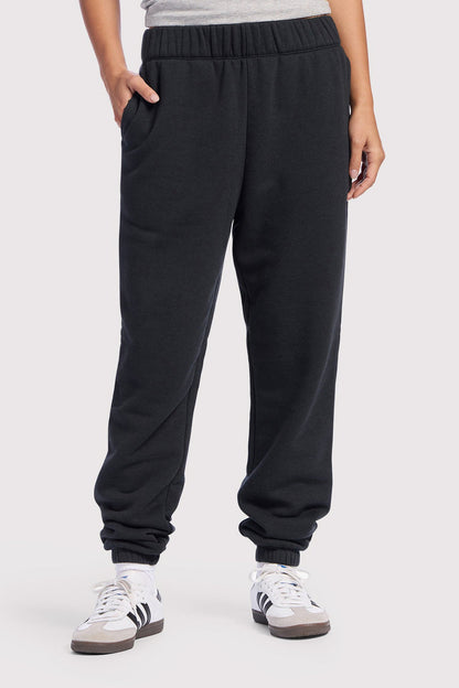 Vintage Fleece Jogger | Black