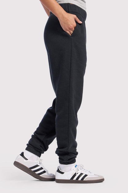 Vintage Fleece Jogger | Black