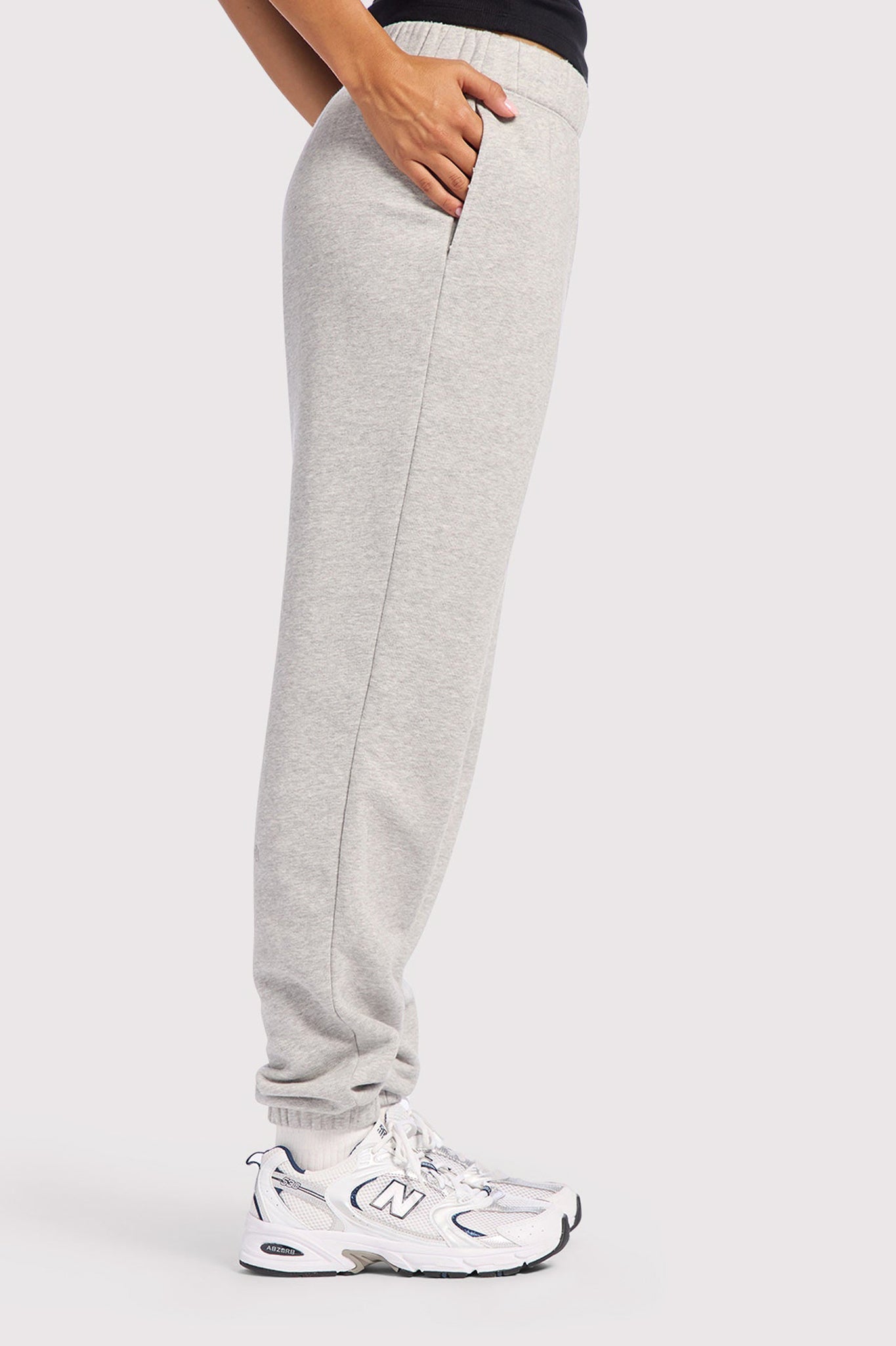 Vintage Fleece Jogger | Heather Grey