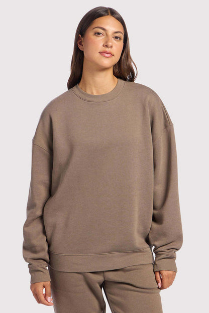 Vintage Fleece Crewneck | Mocha