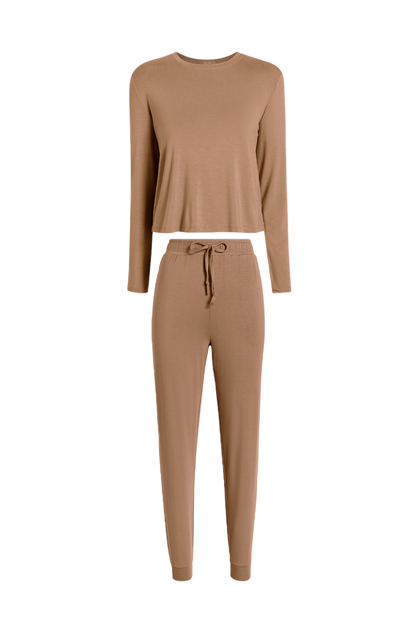 Pajama Jogger Set | Cinnamon