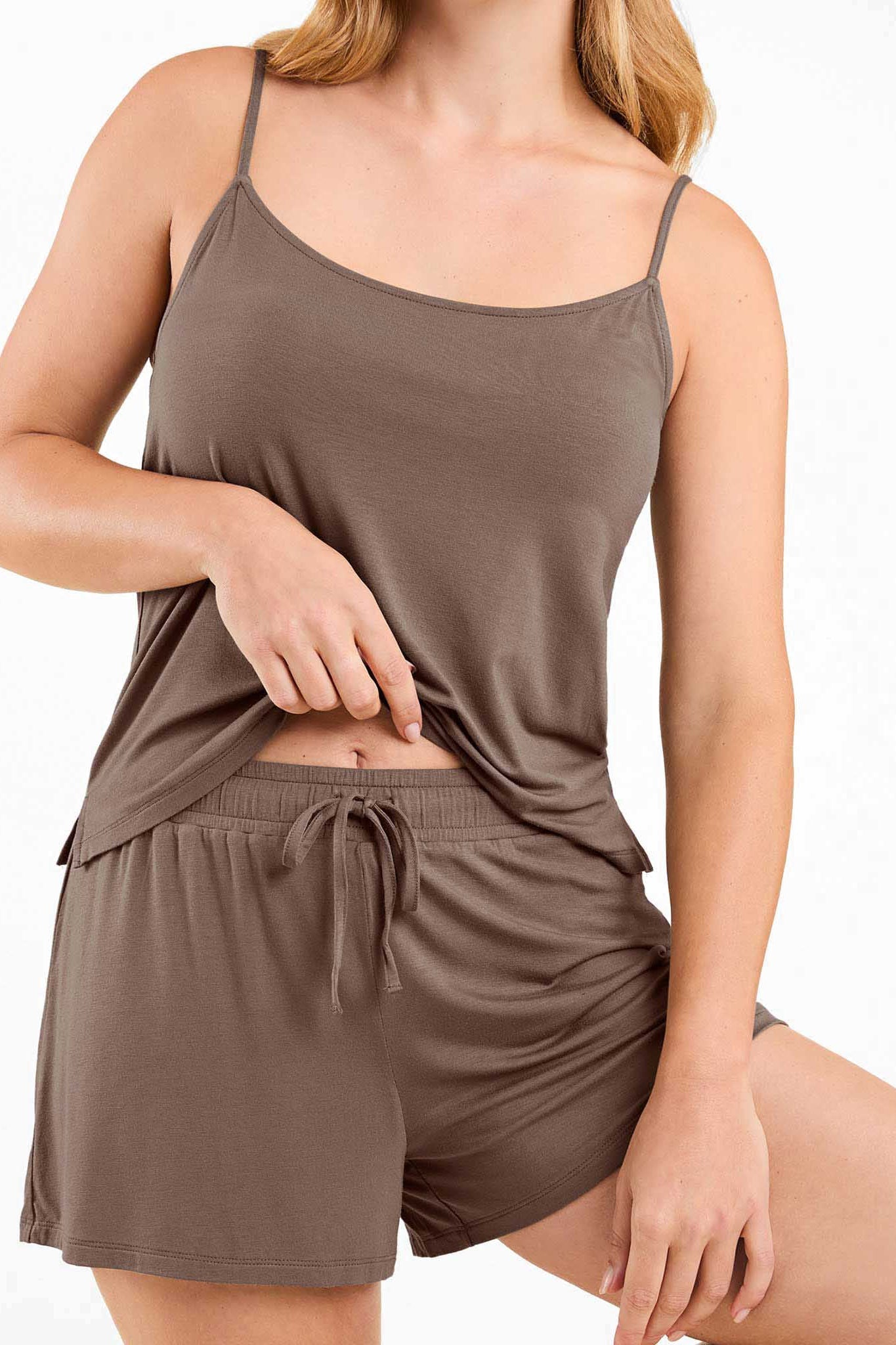 Cami Sleep Set | Mocha