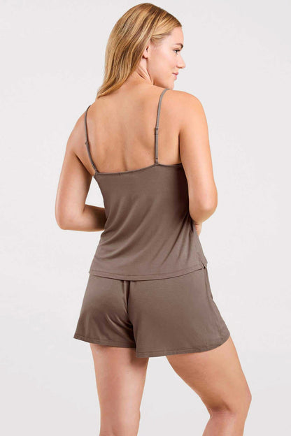 Cami Sleep Set | Mocha