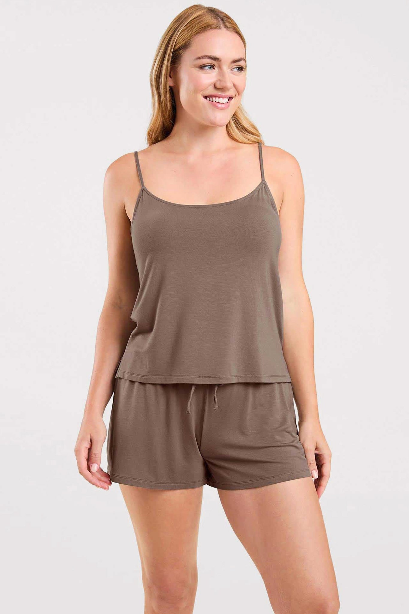 Cami Sleep Set | Mocha