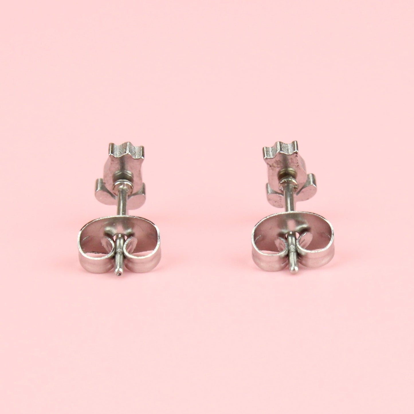 Tiny Tulip Stud Earrings