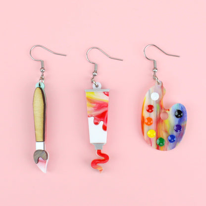 This Is An Art Earrings Set!