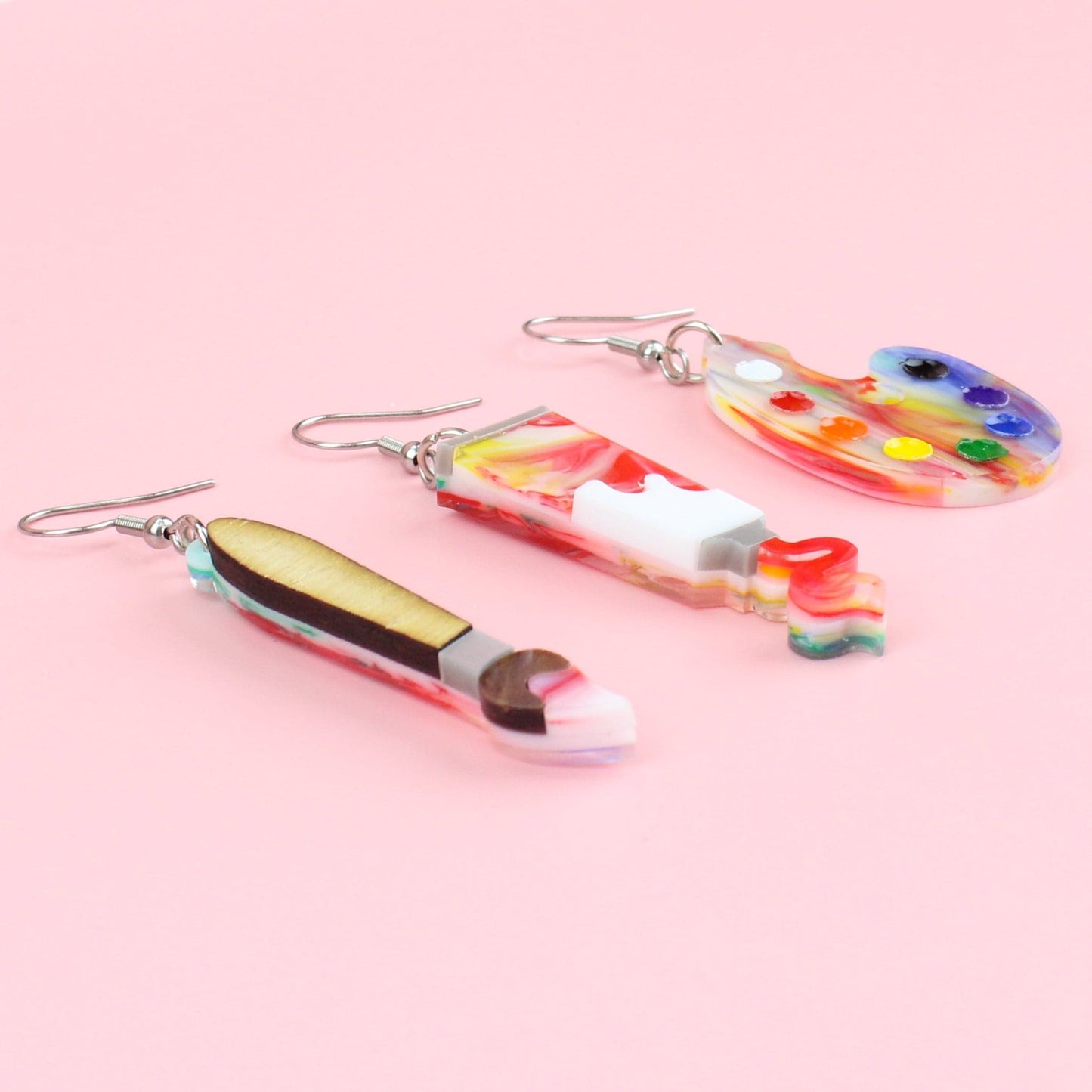 This Is An Art Earrings Set!