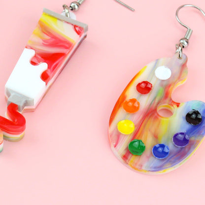 This Is An Art Earrings Set!