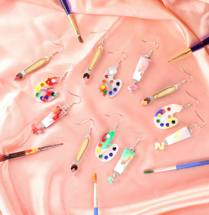 This Is An Art Earrings Set!