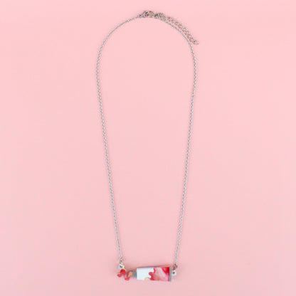 This Is An Art Paint Tube Necklace