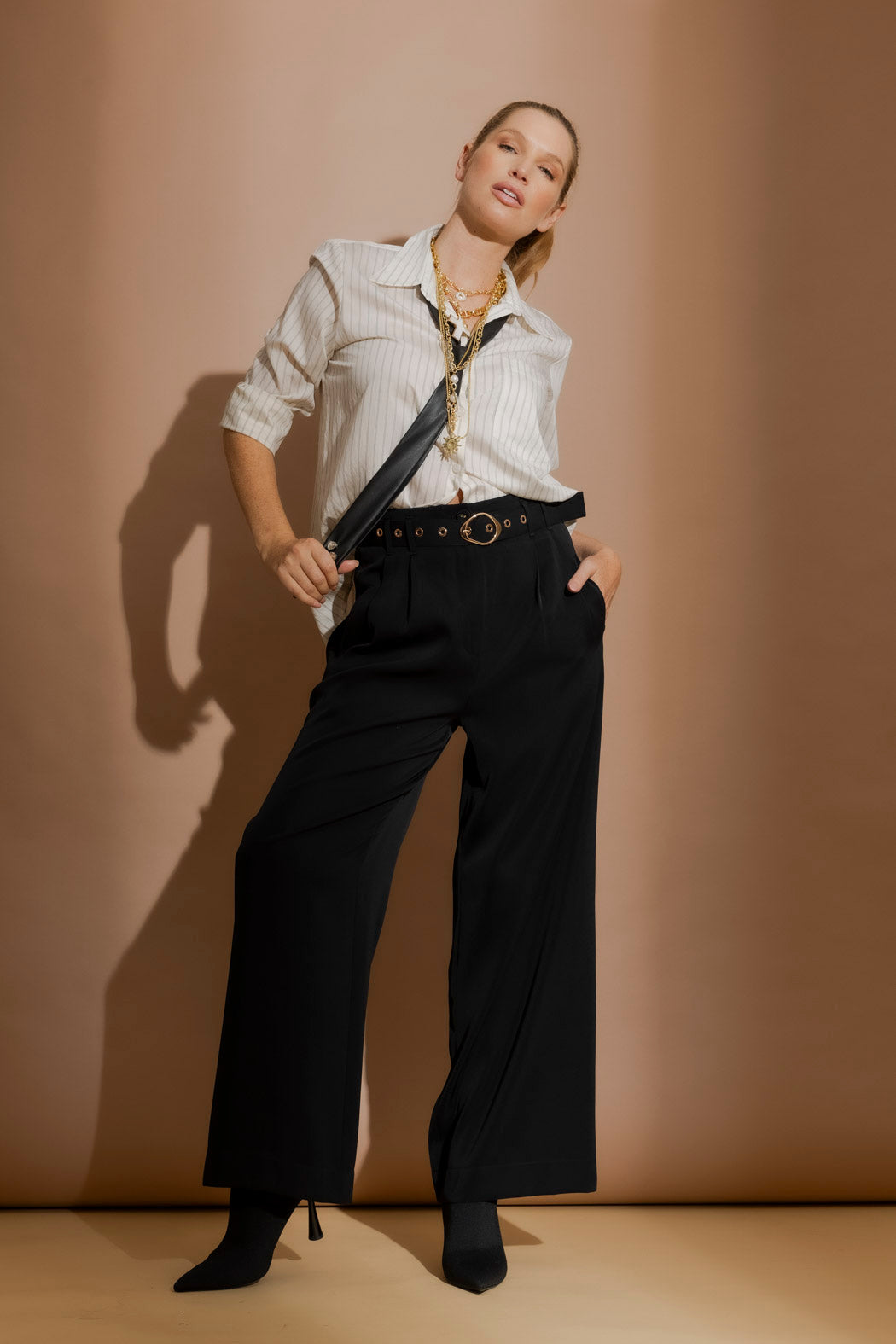 Black Euro Cleo Pant