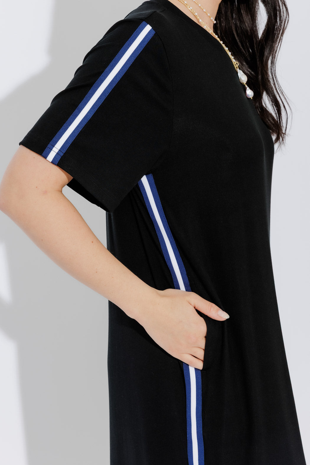 Black Tencel Sport Dress