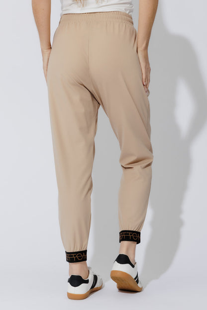 Beige Lux Street Pant
