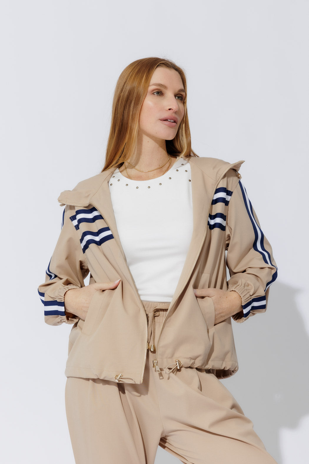 Beige Lux Street Jacket S