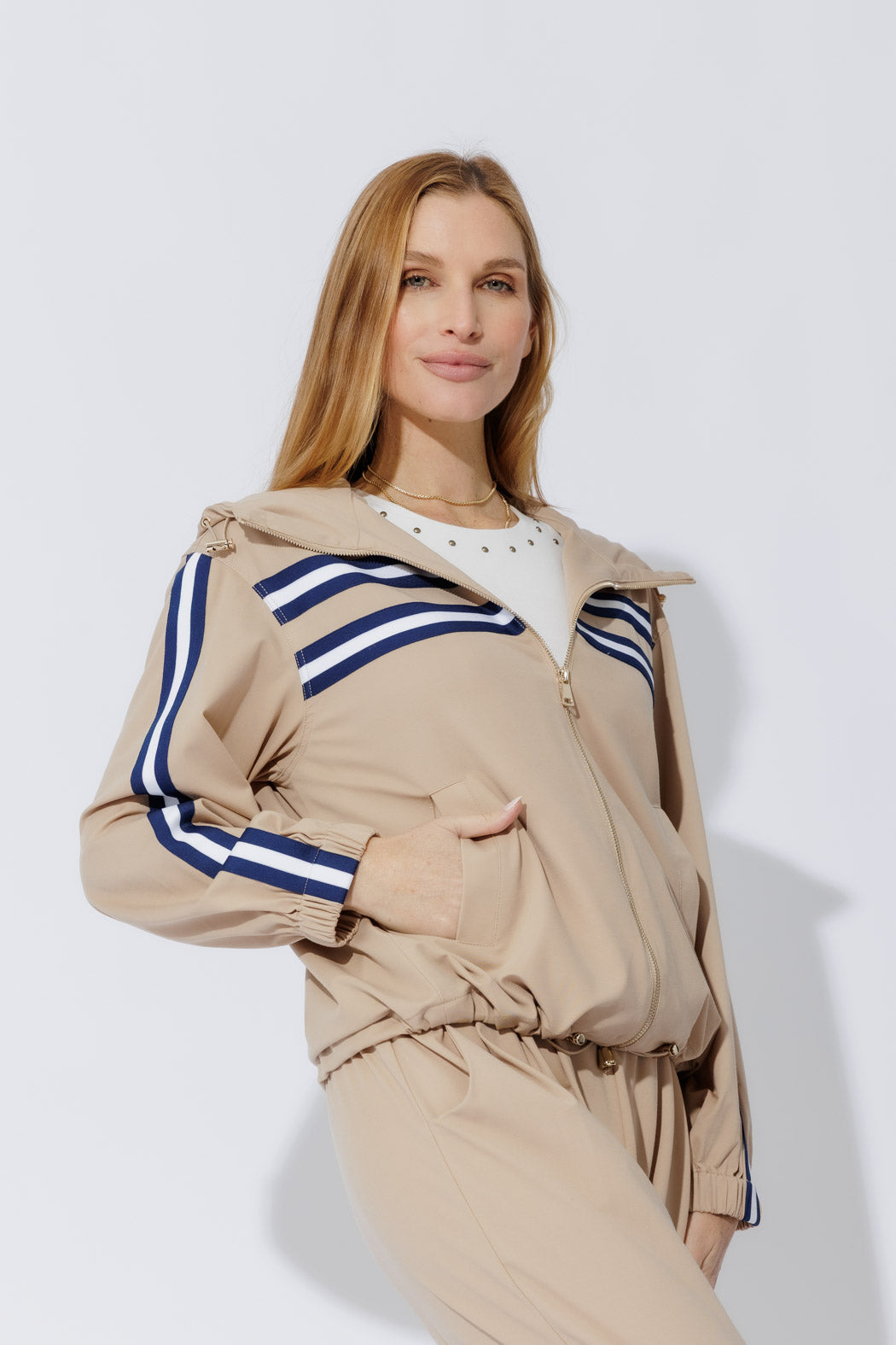 Beige Lux Street Jacket S