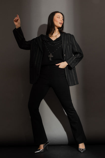 Black Pearl Long Sleeve Tee
