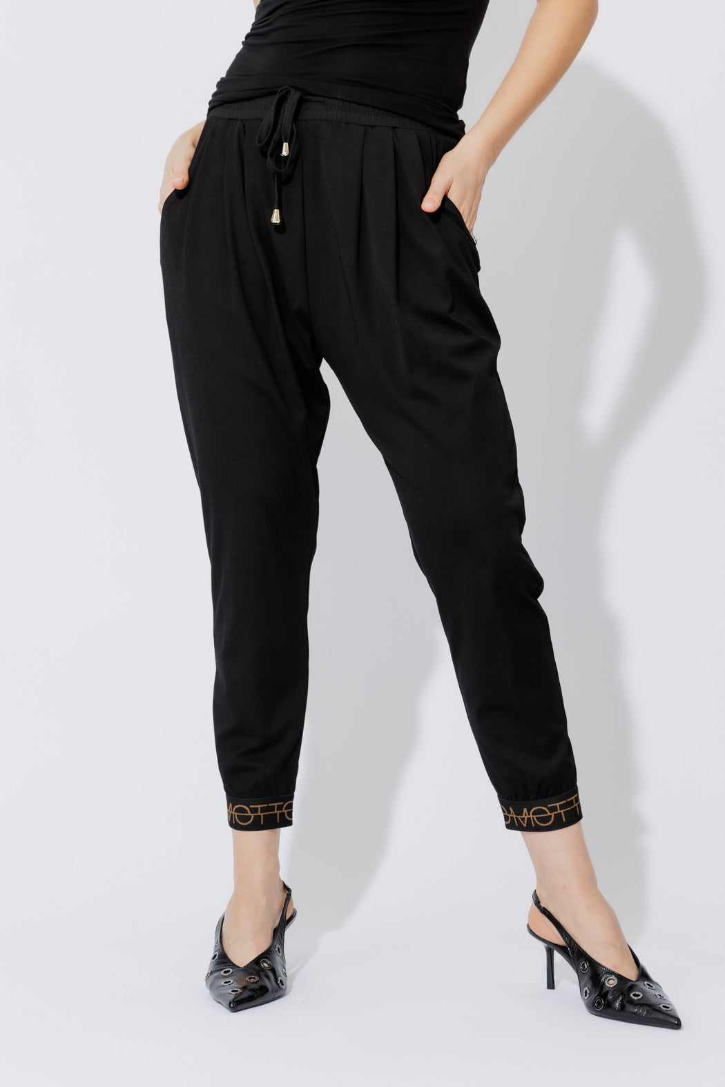Black Lux Street Pant