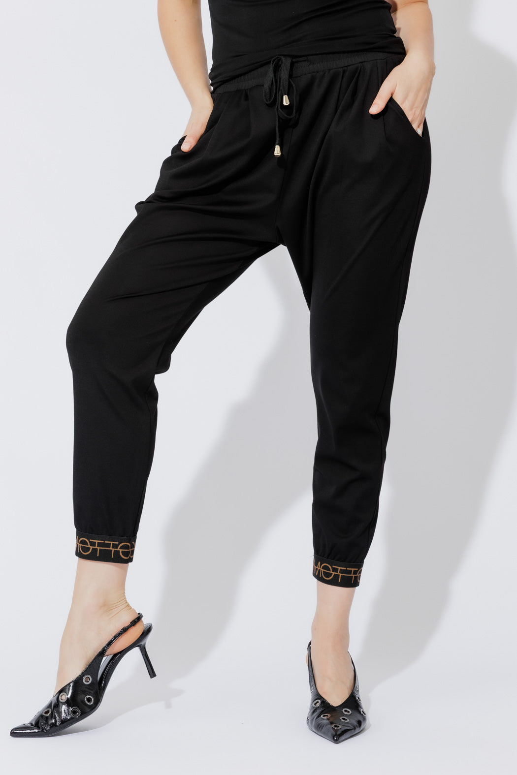 Black Lux Street Pant
