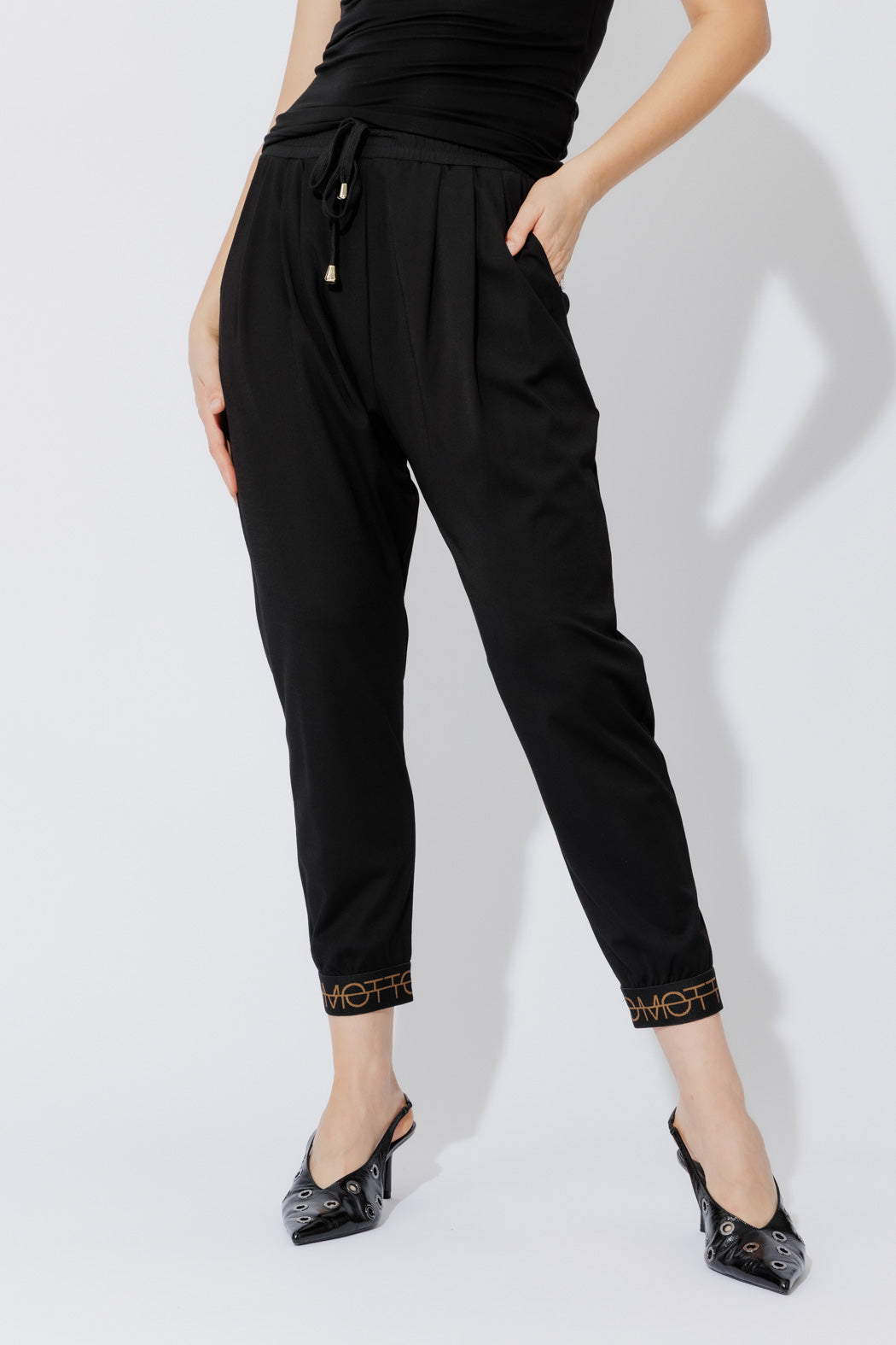 Black Lux Street Pant