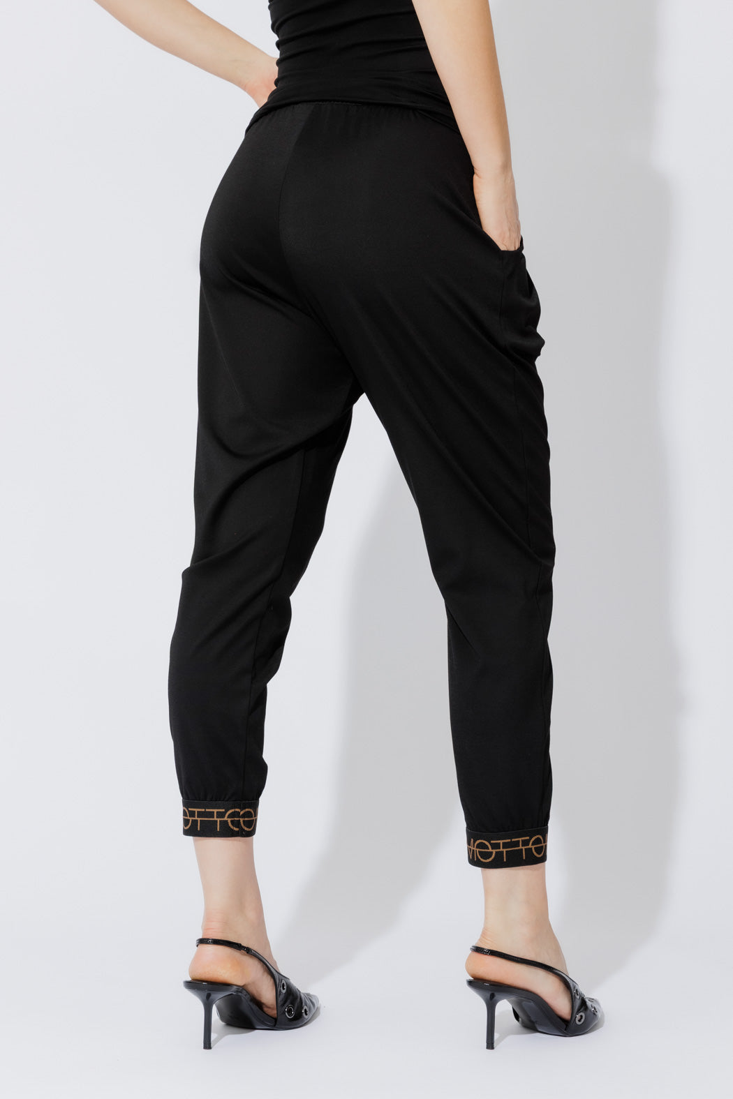 Black Lux Street Pant