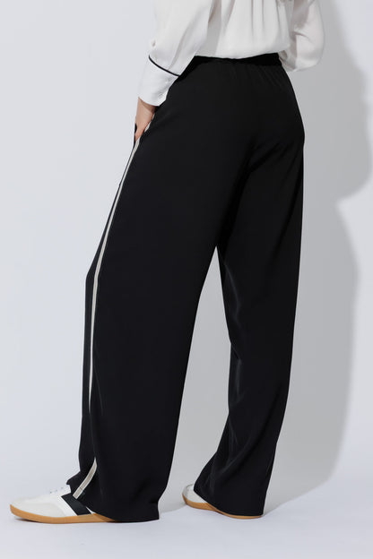 Black Side Stripe Pant