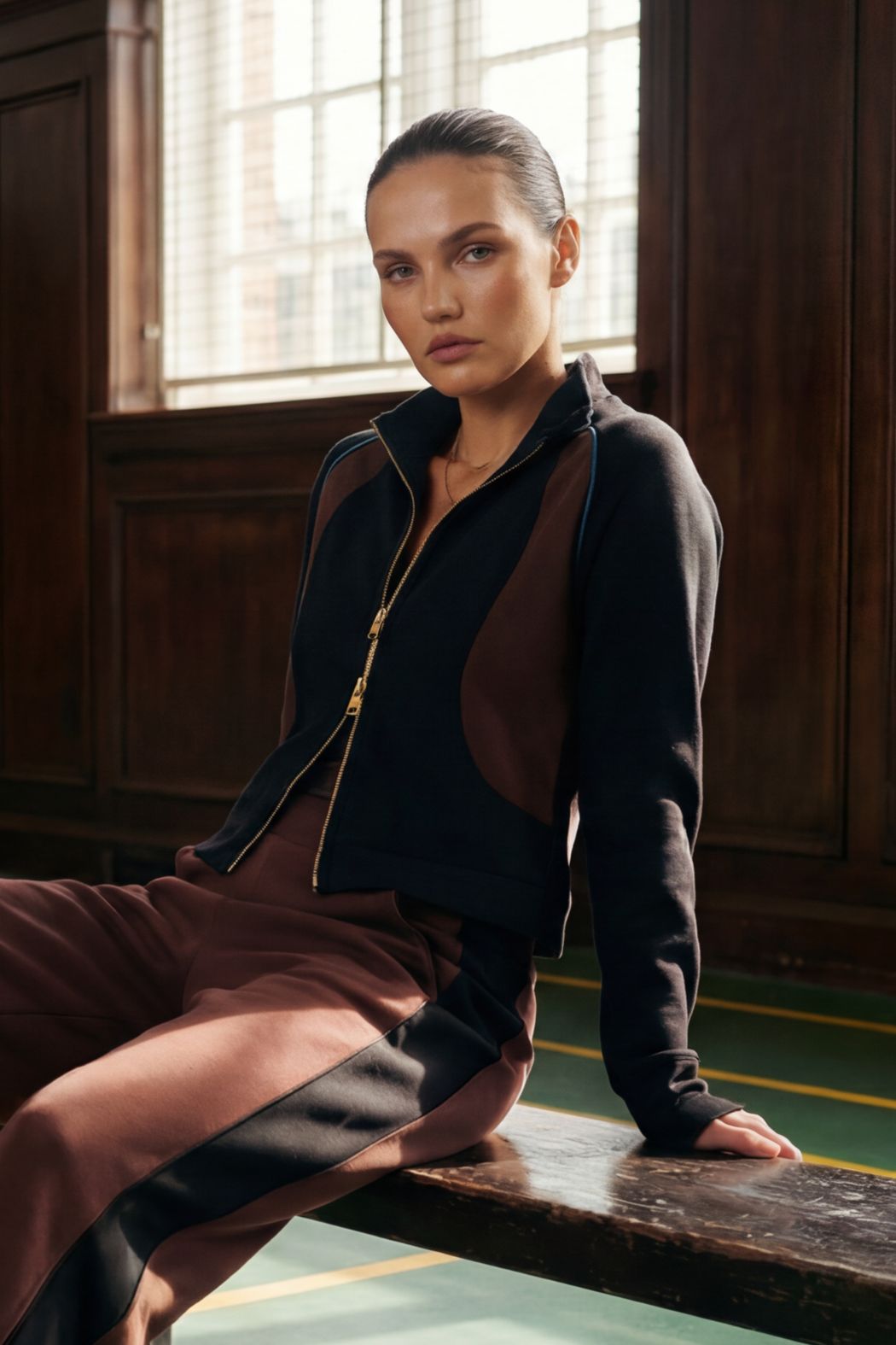 Black Scuba Movement Jacket