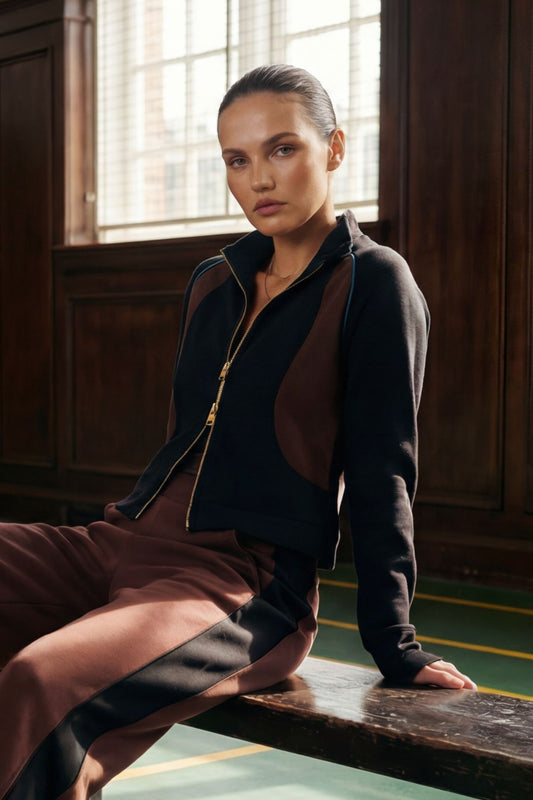 Black Scuba Movement Jacket