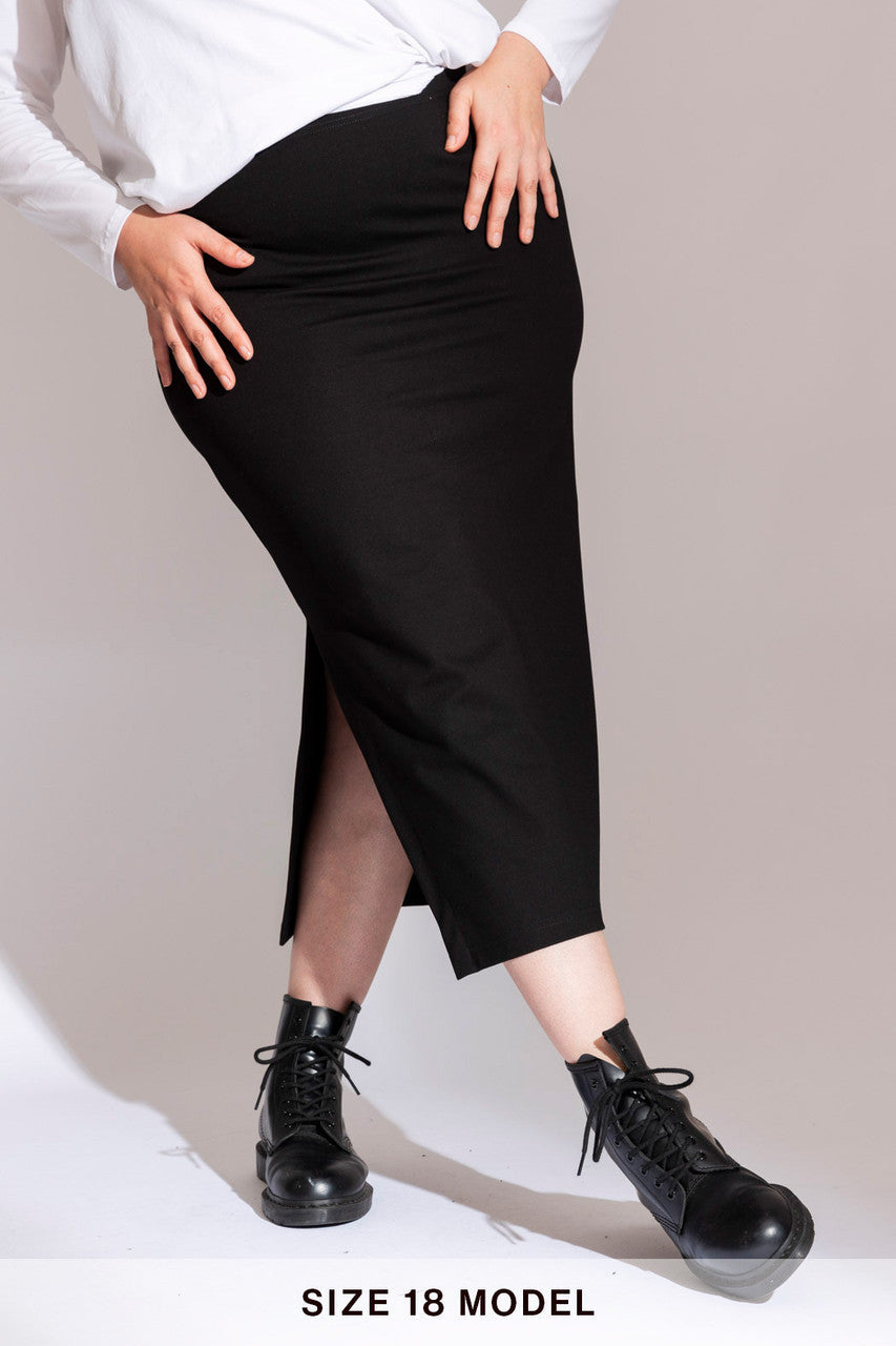 Black Sculpt Miracle Skirt
