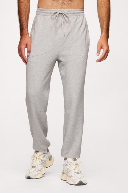 Performance Waffle Jogger | Heather Grey