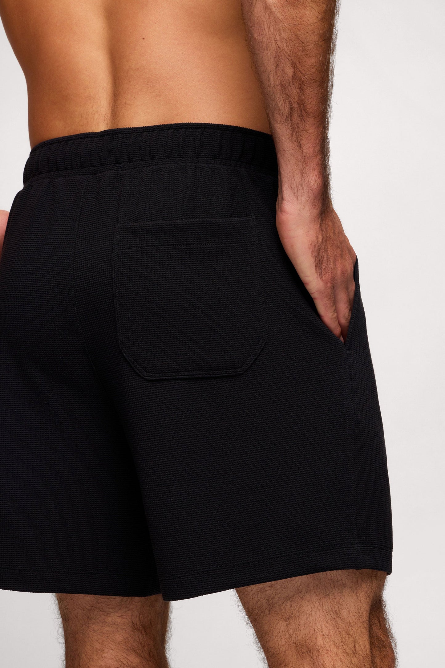 Performance Waffle Men's Short | Black
