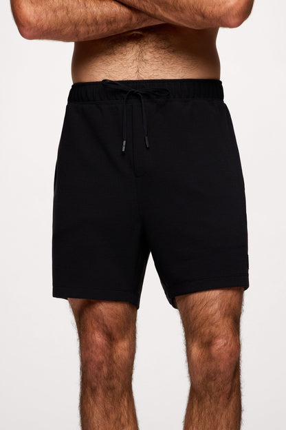 Performance Waffle Men's Short | Black