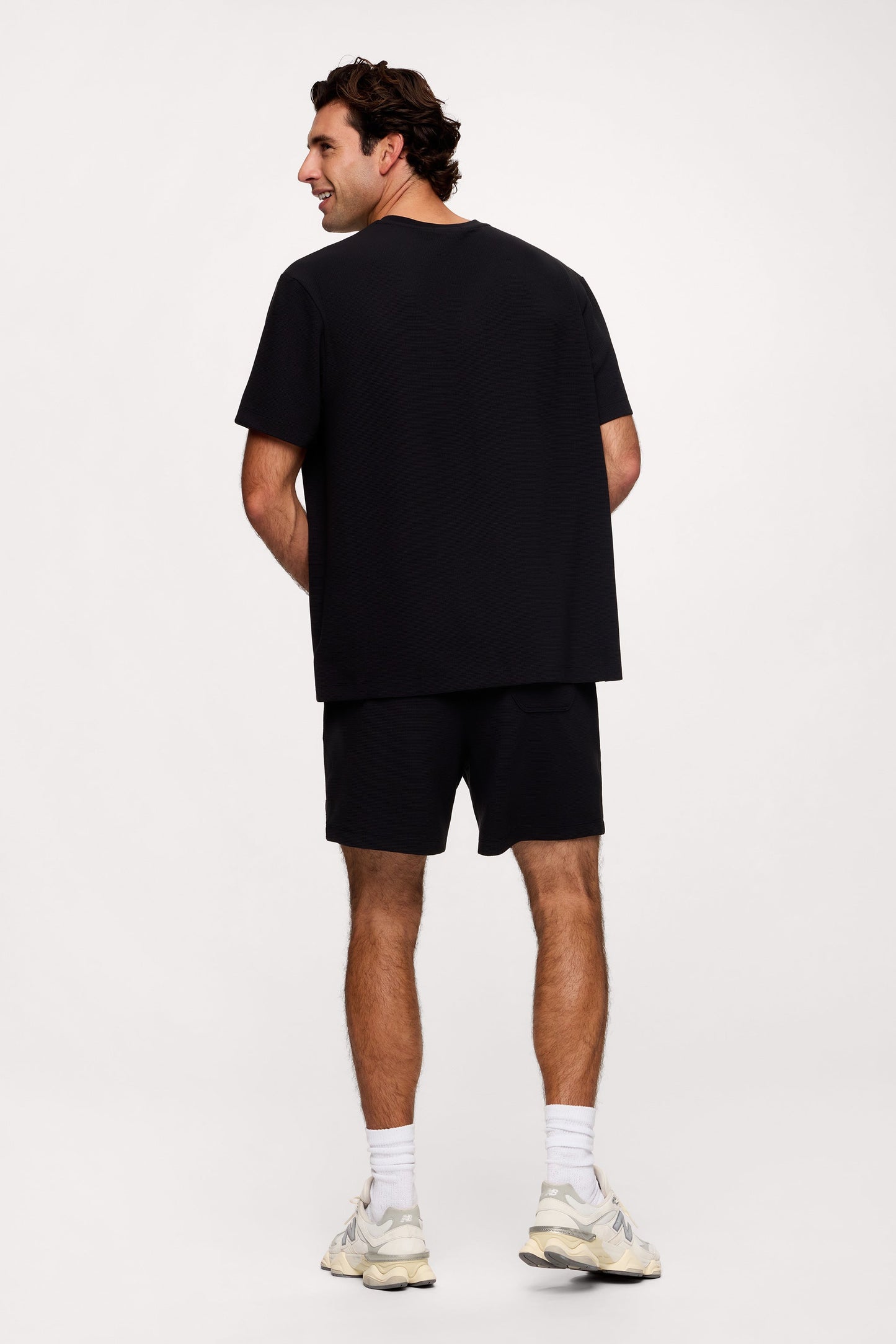 Performance Waffle Men's Short | Black