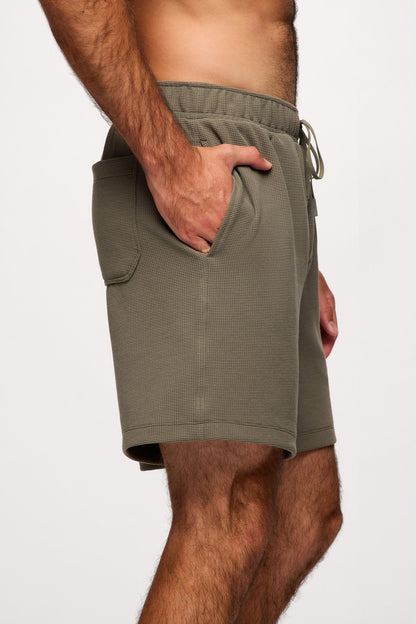 Performance Waffle Men's Short | Olive