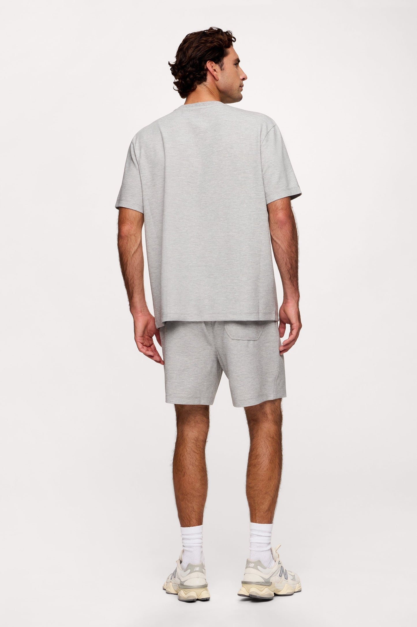 Performance Waffle Men's Short | Heather Grey