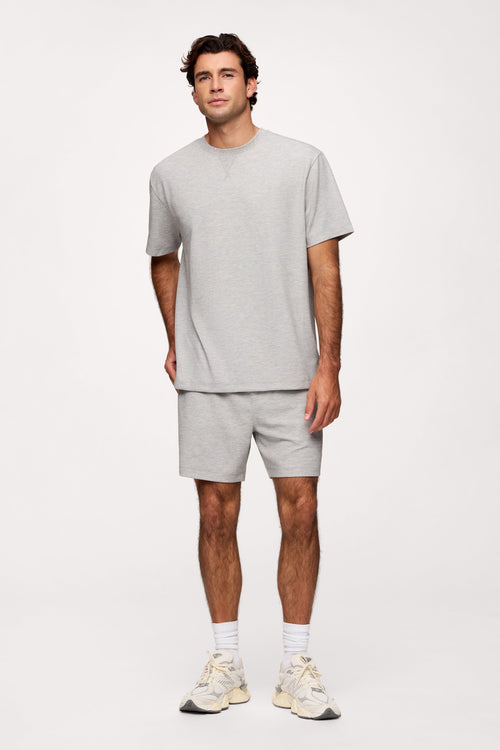 Performance Waffle Men's Short | Heather Grey
