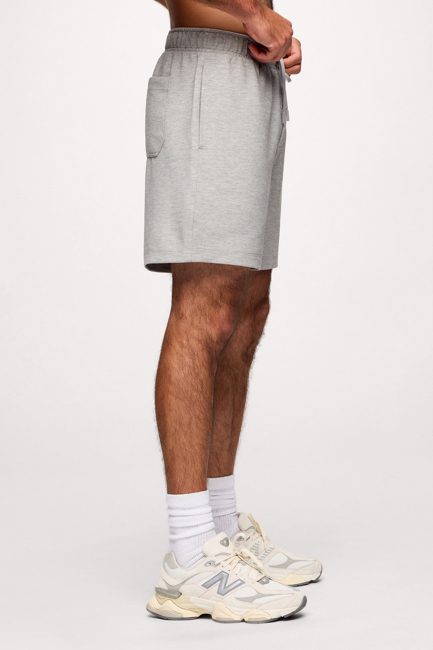 Performance Waffle Men's Short | Heather Grey