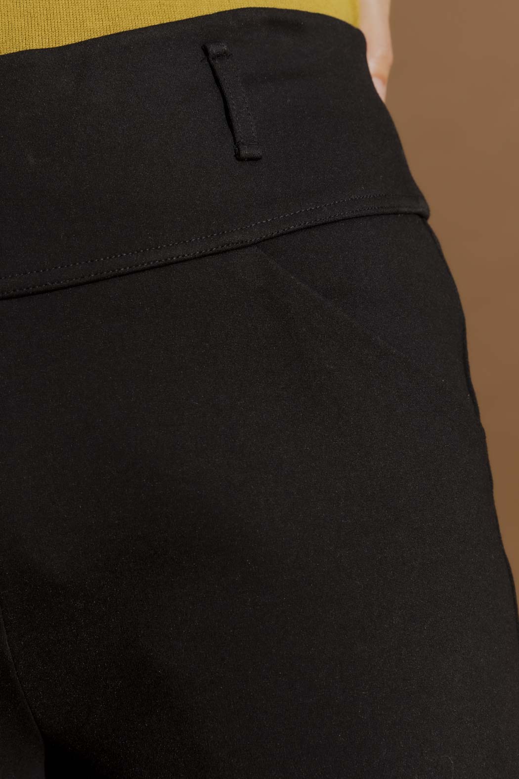 Black Ponte Jet Culotte