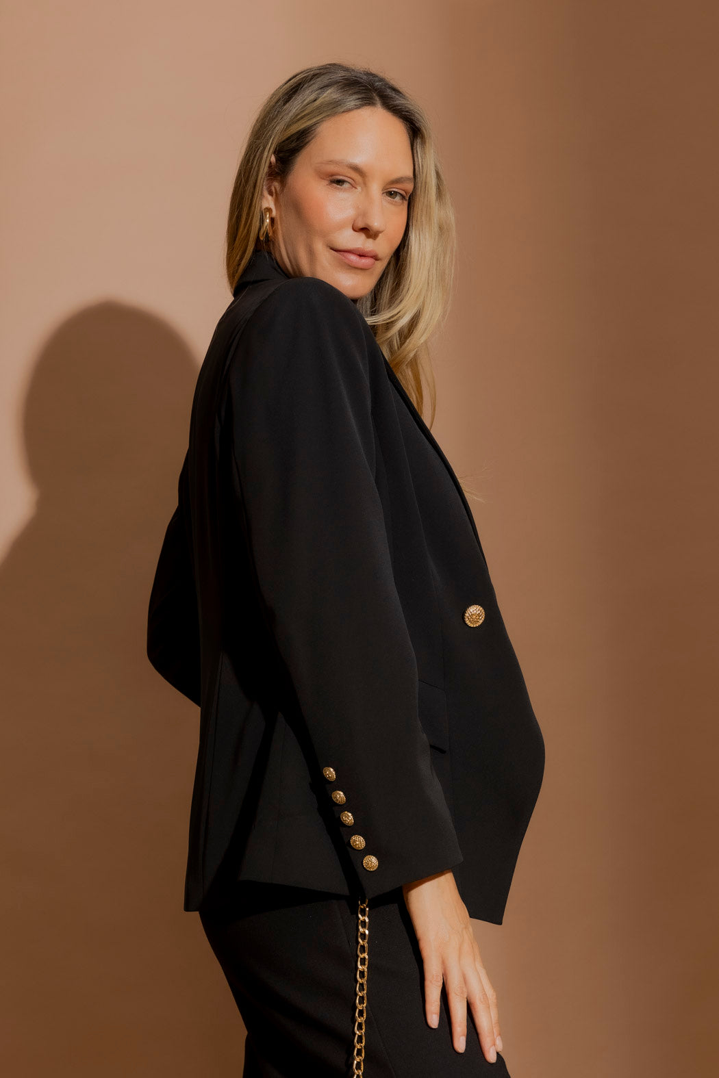 Black Euro Sisca Blazer