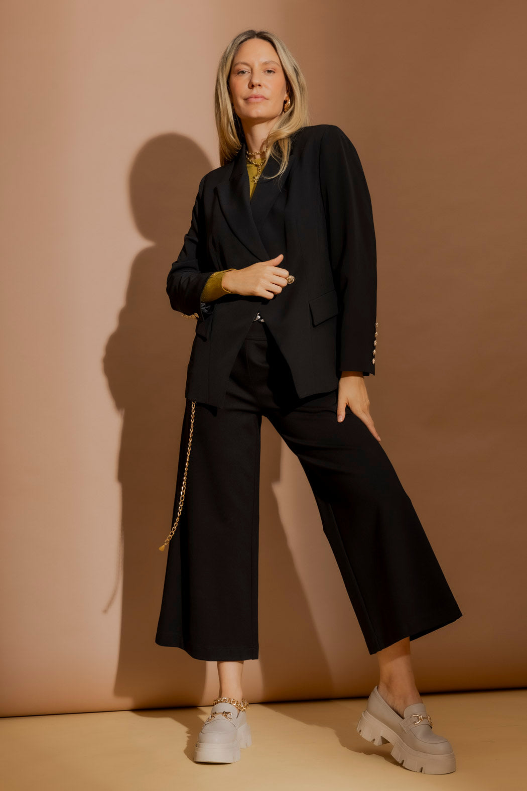 Black Euro Sisca Blazer