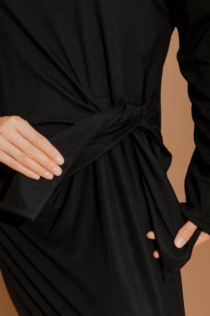 Black Tencel Harlow Dress