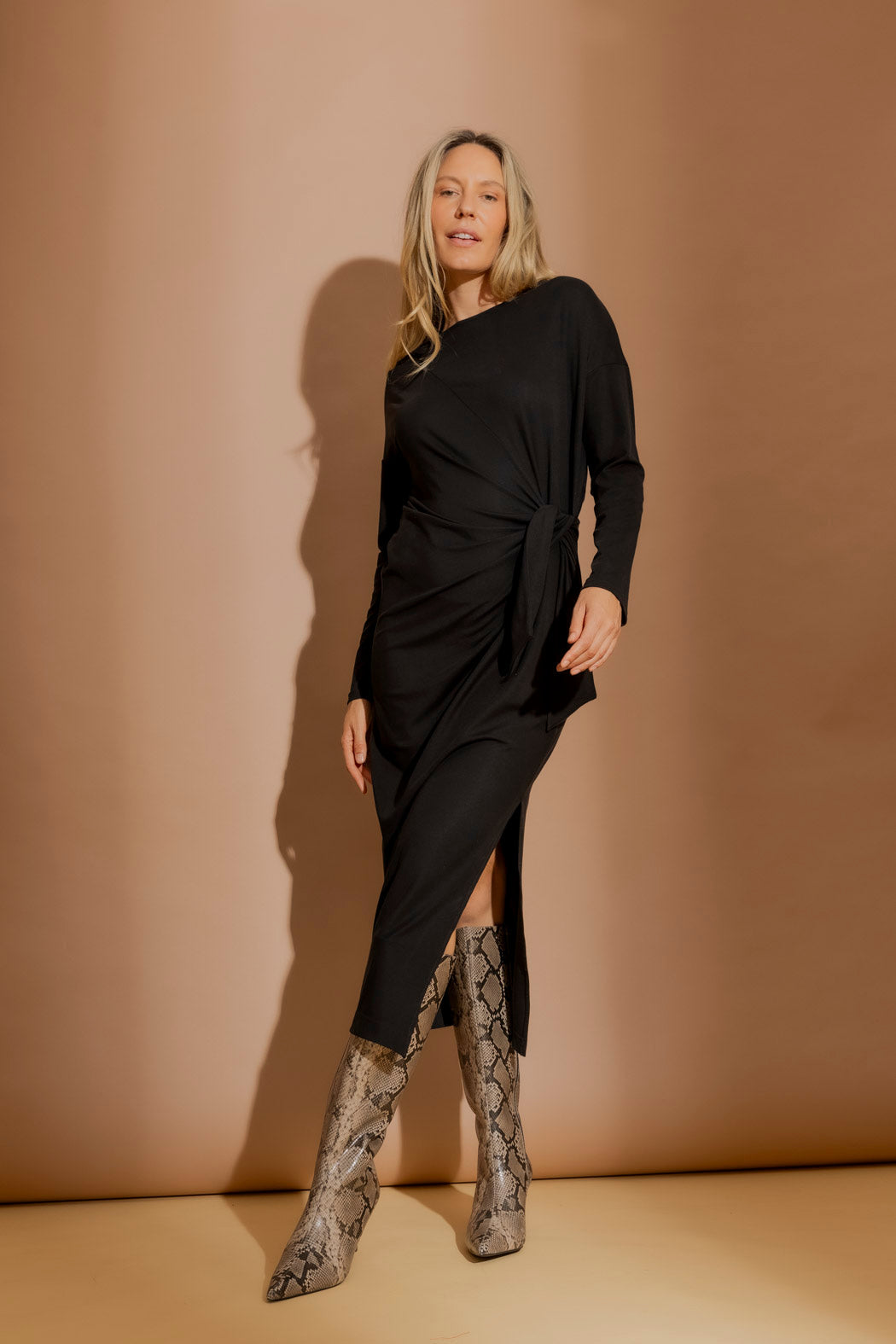 Black Tencel Harlow Dress