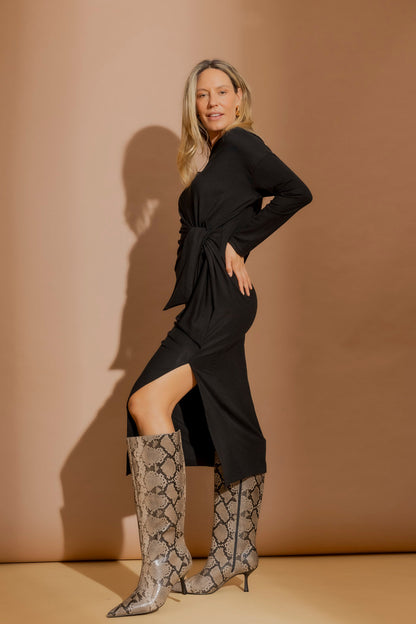 Black Tencel Harlow Dress