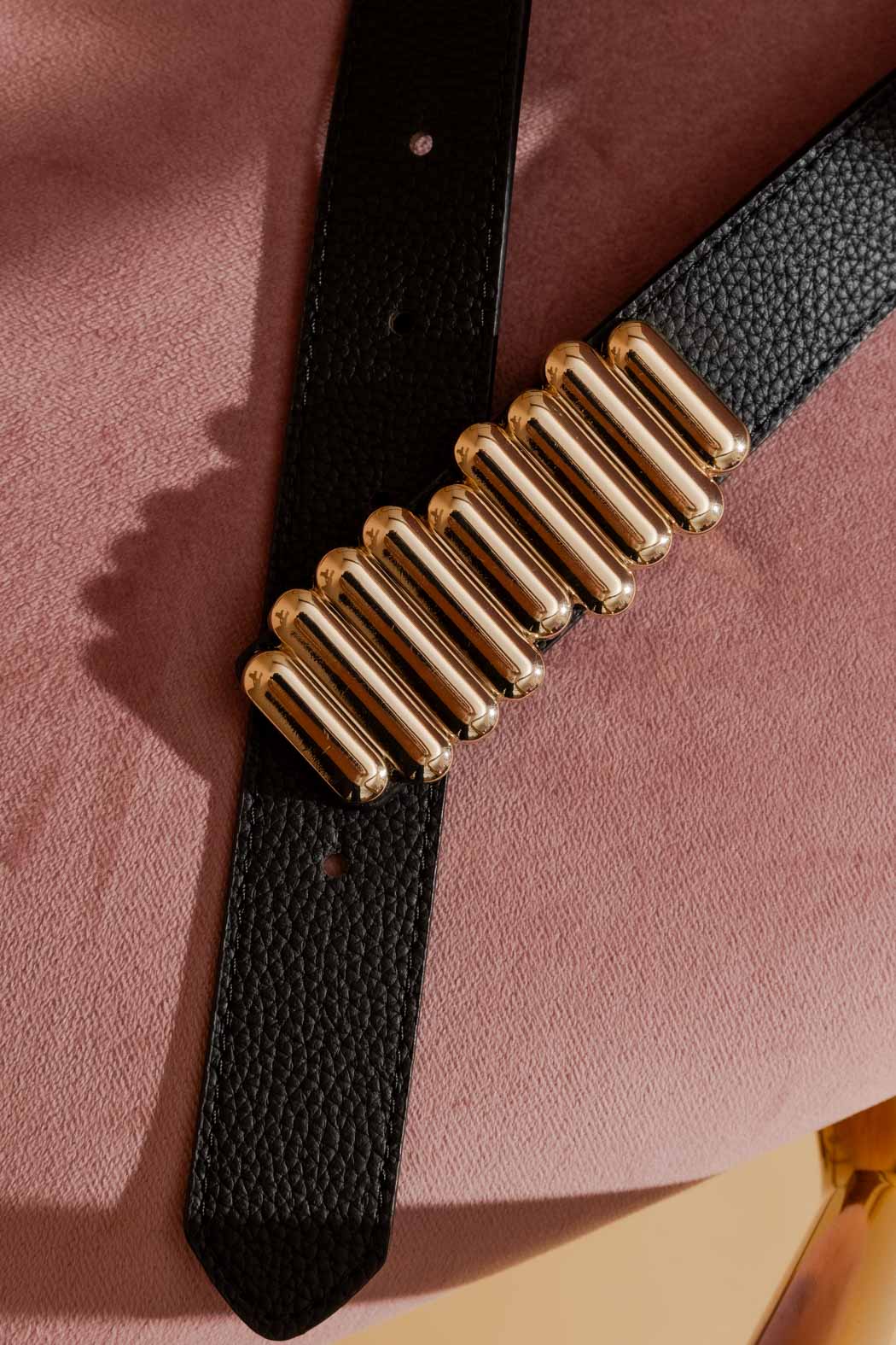 Black Bubble Belt Black S/M