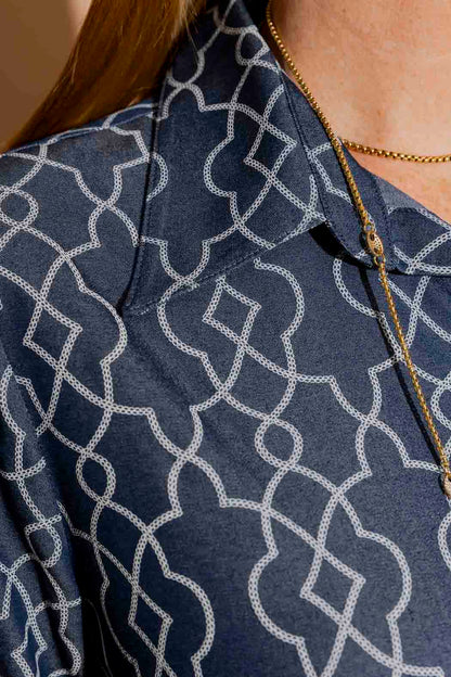 Chambray Embroidery Classic Shirt
