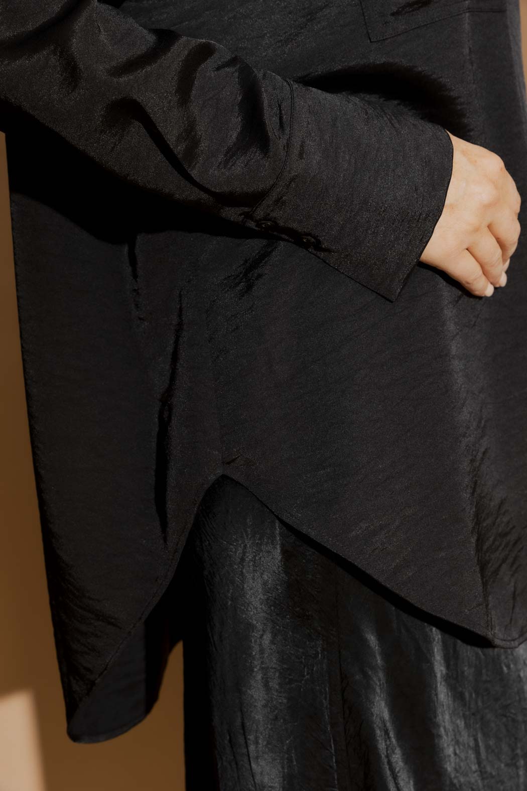 Black Shot Silky Blake Shirt