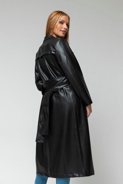 Black Ultra Trench Coat