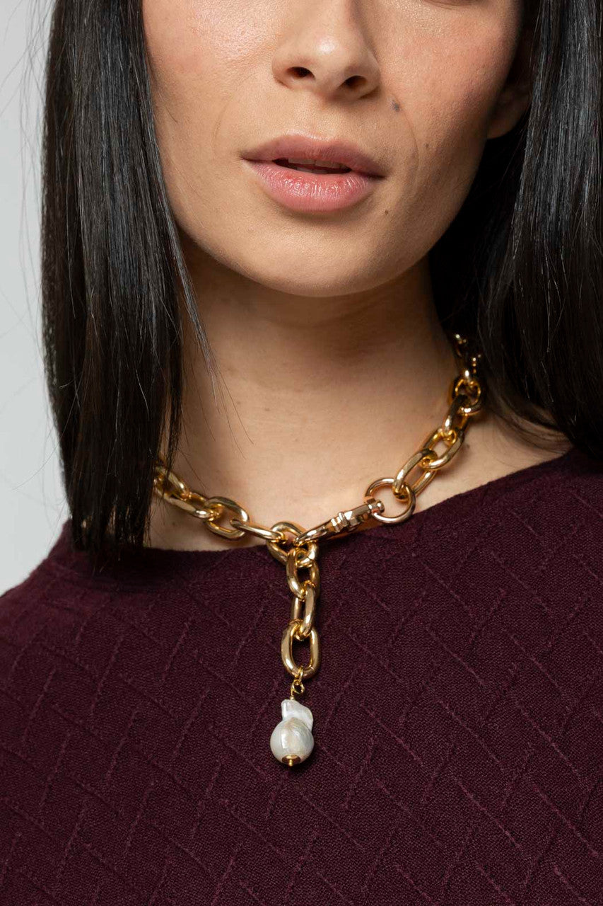 Baroque Pearl Necklace S