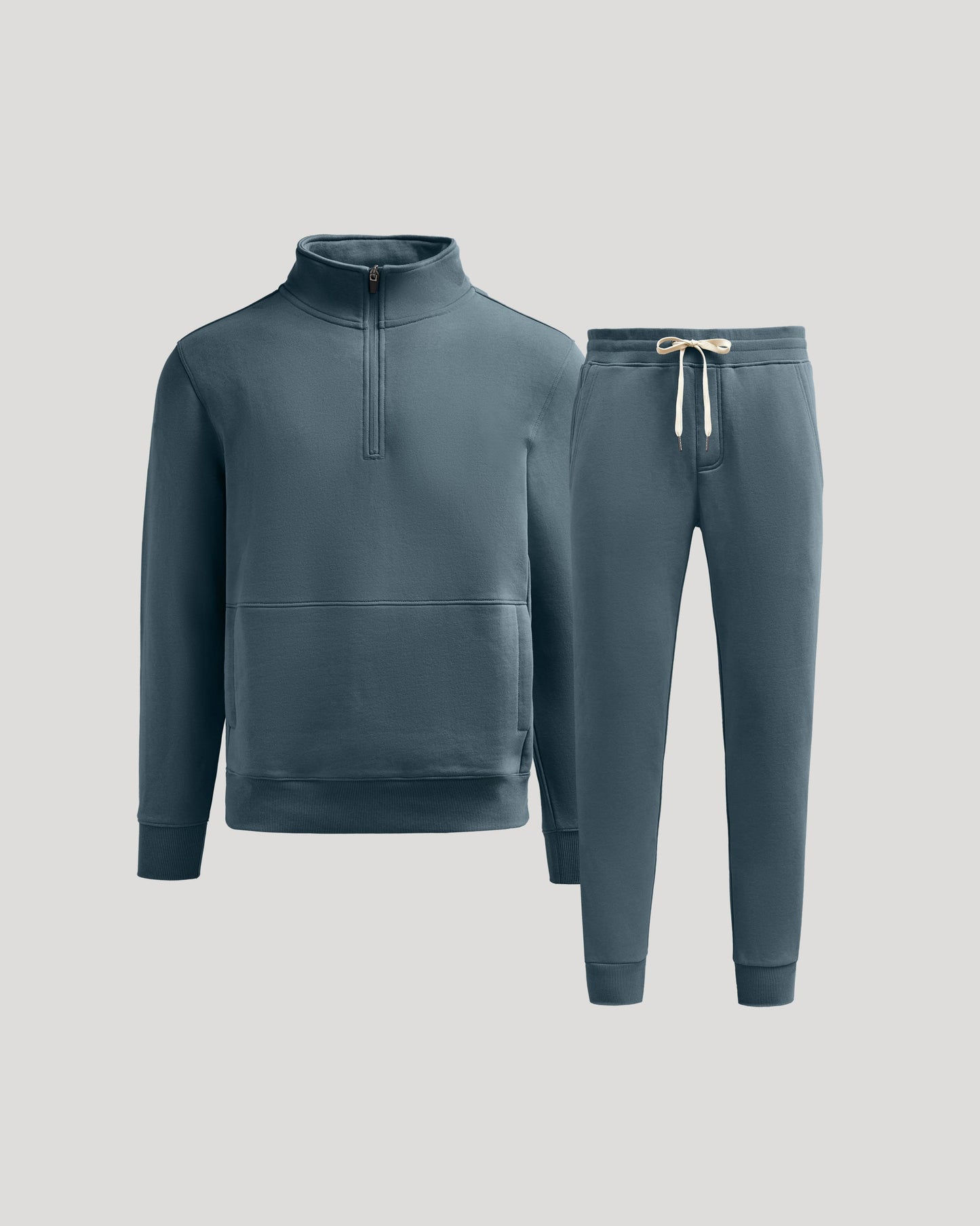 Neptune Quarter Zip Fleece Sweatshirt & Jogger 2-Pack